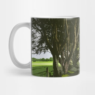 An Irish Country Road in the Rain Mug